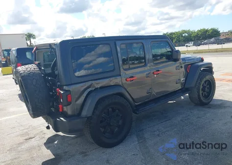 2018 Jeep Wrangler Unlimited Sport S 4X4 z USA, uszkodzony, nr VIN 1C4HJXDG1JW316599